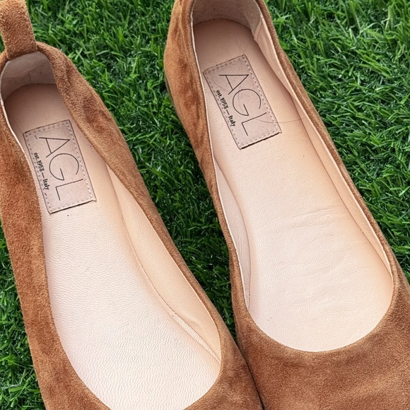 Agl Women’s Kim Suede Ballet Flat size 38 - Picture 12 of 12